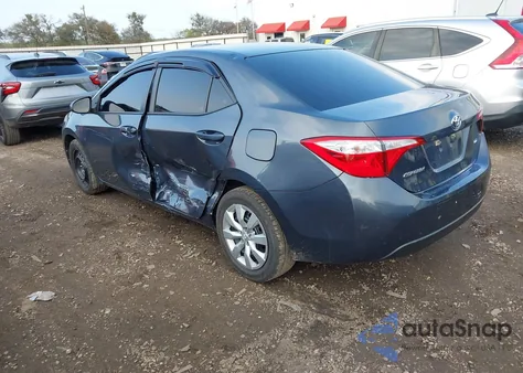 2016 Toyota Corolla Le from USA, damaged, VIN 5YFBURHE5GP445240